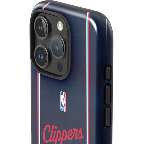 NBA LA Clippers Jersey iPhone 16 Pro Max Impact Case